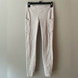 Womens Lululemon Speed Up Leggings 28” Inseam Size 6 Grey